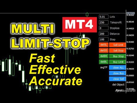 Video MultiLimitStop EA