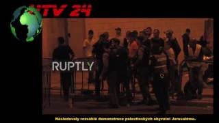 Tři palestinští teroristé byli zastřeleni po útoku nožem na policistu.