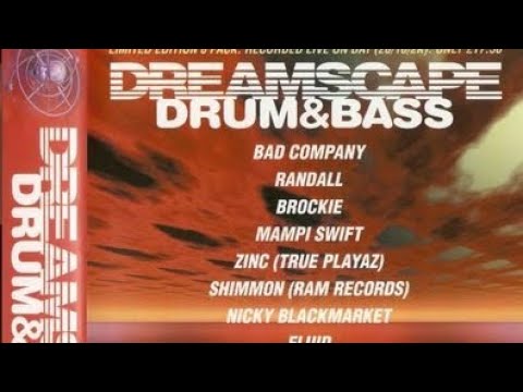 Nicky Blackmarket, MC Shabba D, Eksman, Stevie A @ Dreamscape, 28th October 2000
