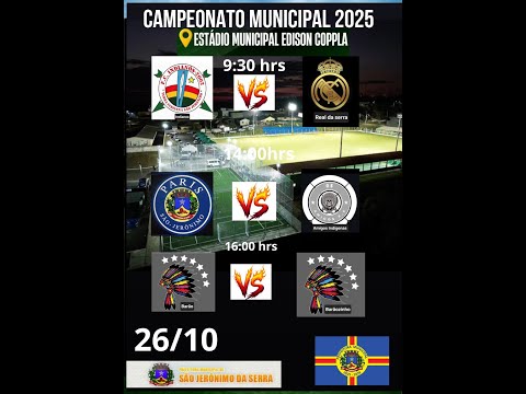 5º dia de Campeonato Municipal de Futebol de Campo  em São Jerônimo da Serra PR