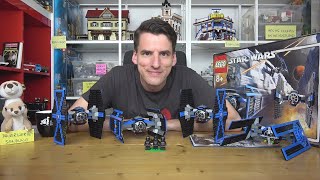 Es leuchtet blau! LEGO® Star Wars 10131 TIE Fighter Collection von 2004
