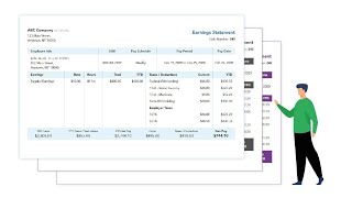 Best and FREE Sample Pay Stub Templates