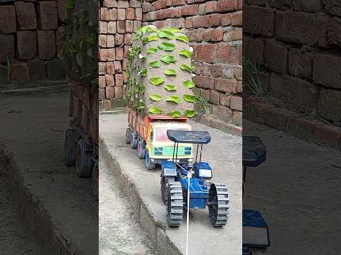 overload trailer 855 Swaraj tractor khinch ke laya Achanak se dumper palat Gaya okay mamu new song 🤟