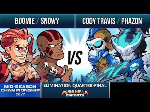 Boomie & Snowy vs Cody Travis & Phazon - Elimination Quarter-Final - Midseason Invitational 2022