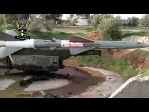 اغتنام صواريخ فولغا من فوج المدفعية 137 في خان الشيح من قبل ألوية الفرقان