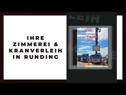 Mühlbauer Zimmerei + Kranverleih YouTube-Vdeominiatur 2