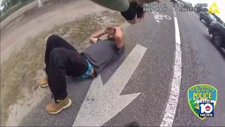 Video captures arrest of carjacking suspect in Volusia County, deputies say