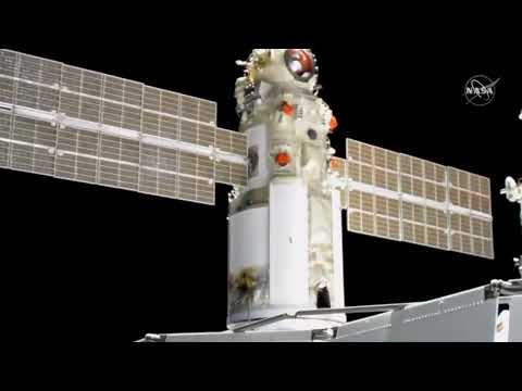 Russian Nauka module successful docks with International Space Station