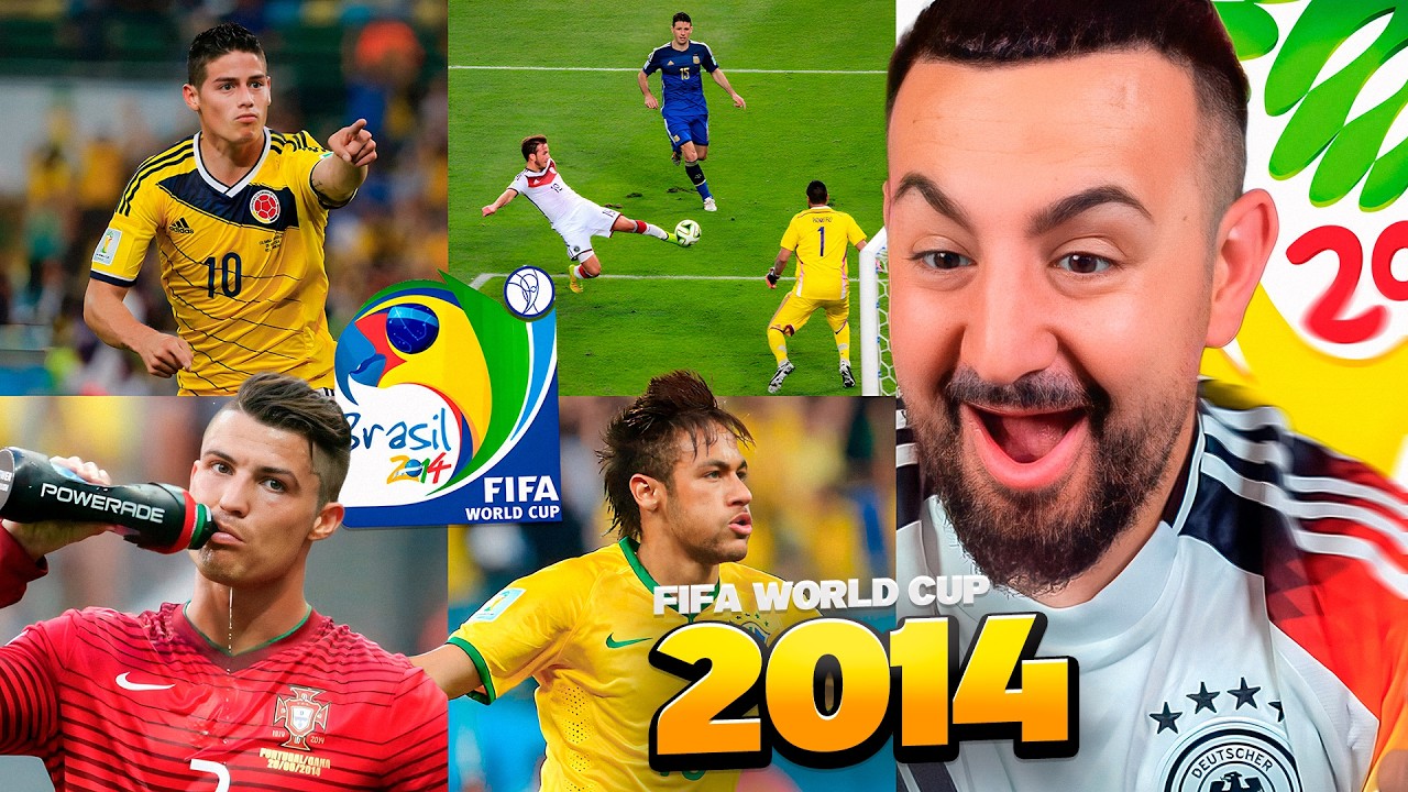 PAPI GAVI REACCIONA A TODOS LOS GOLES DEL MUNDIAL DE BRASIL 2014