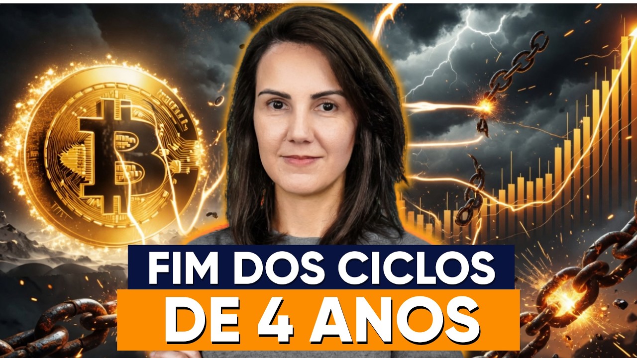 O FIM DOS CICLOS DE 4 ANOS DO BITCOIN (COMO SE PREPARAR)