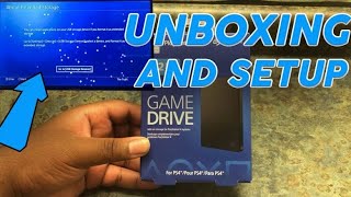 Seagate 2TB PS4 Game Drive Unboxing and Setup!!!