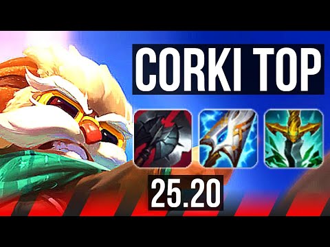 CORKI vs K'SANTE (TOP) | KR Challenger | 25.20