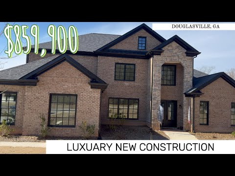 Luxury New Construction Home in Douglasville, GA – $859,900!