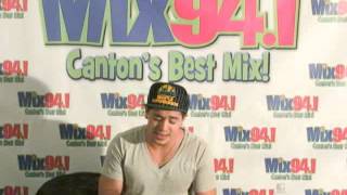 Stefano performs &quot;Yes To Love&quot; at the Mix 94.1 Lounge