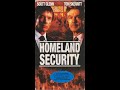 Opening And Closing To Homeland Security Demo VHS 2005