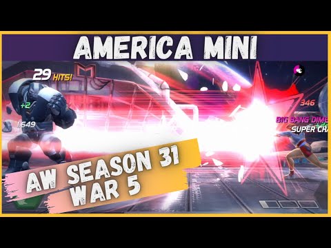 AW Season 31, War 5, SSx-1 vs. SAS - Apoc and War Machine - Marvel Contest of Champions