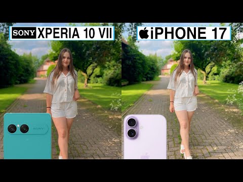 Sony Xperia 10 VII vs. iPhone 17 Kameratest-Vergleich