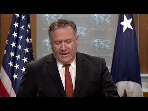 Secretary of State Mike Pompeo unloaded on his Obama-era predecessor John Kerry Friday for "actively undermining" U.S. policy on Iran by meeting several times recently with Iranian foreign minister Mohammad Javad Zarif. (Sept. 14)