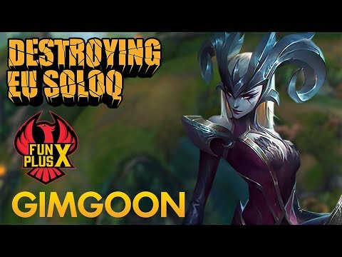 Destroying EU SoloQ: FunPlus Phoenix GimGoon - Camille Top Lane - KDA 12/1/10