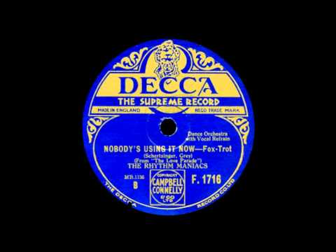 Nobody's Using It Now - The Rhythm Maniacs