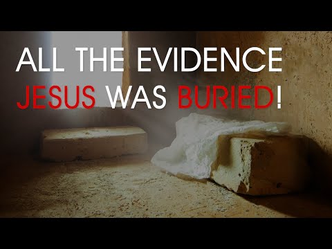 Burial of Jesus: Supposed Biblical Error #15