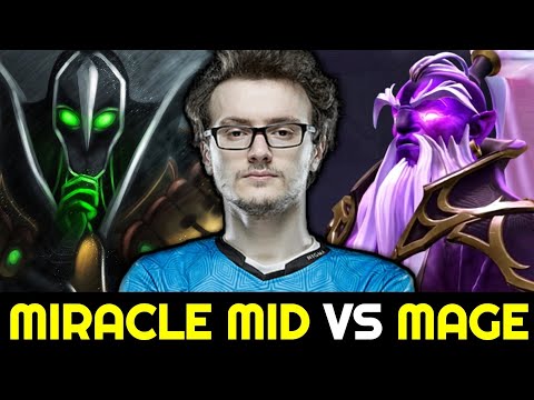 MIRACLE Mid vs MAGE — Midas Rubick vs Scepter Void Spirit