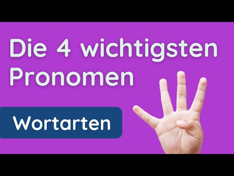 Diese 4 ✅  Pronomen musst du kennen
