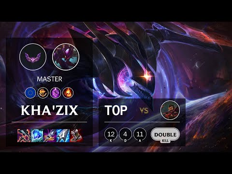 Kha'Zix Top vs Graves - EUW Master Patch 12.5