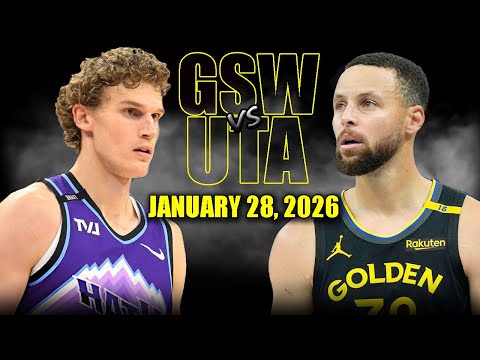 Golden State Warriors vs Utah Jazz Full Game Highlights – January 28, 2026 | NBA Season