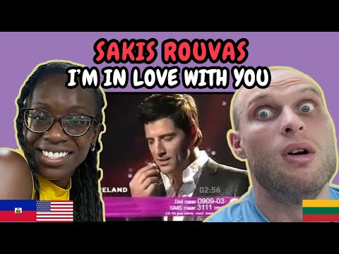 REACTION TO Sakis Rouvas - I'm In Love With You (Live Performance) | FIRST TIME HEARING