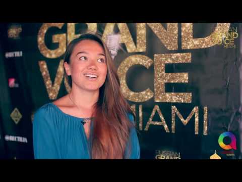 DINARA finalist of the RUSSIAN GRAND VOICE MIAMI 2016