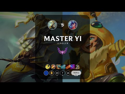 Master Yi Jungle vs Nunu & Willump - EUW Master Patch 13.3