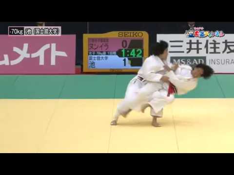【Women’s -70kg】池絵梨菜(国士舘大) VS ヌンイラ華蓮(了徳寺学園職)