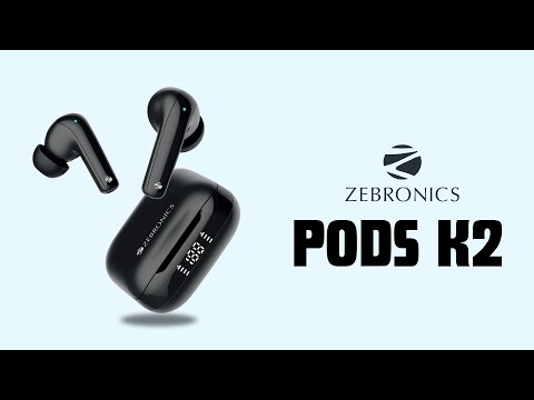 Thumbnail for Zebronics Pods K2⚡| Digital Battery Indicator | 40 Batter Life | Specifications Price And Overview🔥