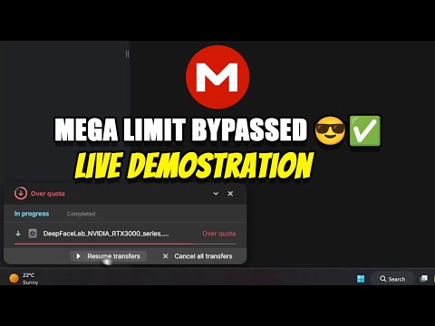Fix Mega.nz Download Limit — Bypass Quota & Boost Speed (Safe & Working Method 2025)
