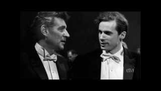 Brahms: Piano Concerto No. 1 - Gould/Bernstein - Bernstein's Speech included