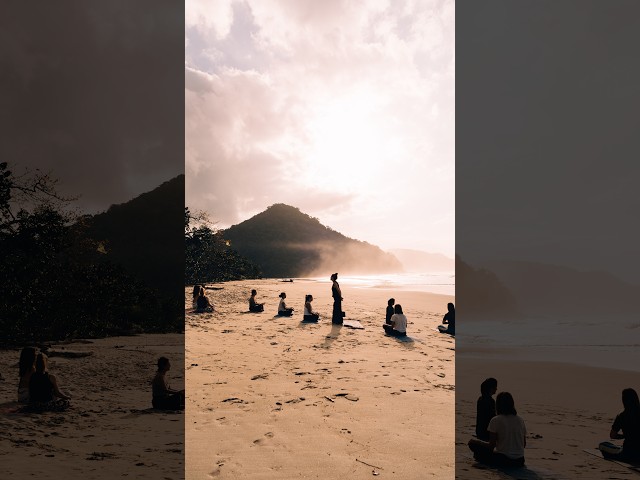 Vídeo teaser melhores momentos durante retiro de bem-estar em Ubatuba'