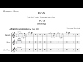 Herman Beeftink - "Birds"  Flute Trio (Complete)