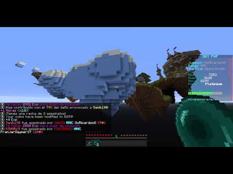 Como agarrar el arco OP , en Sky Pvp . (MINEMORA)