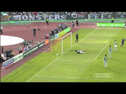 Bavon Tshibuabua gólja a Ferencvárosi TC - Újpest FC mérkőzésen