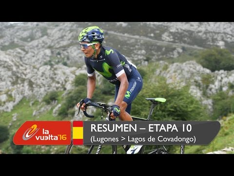Resumen - Etapa 10 (Lugones / Lagos de Covadonga) - La Vuelta a España 2016