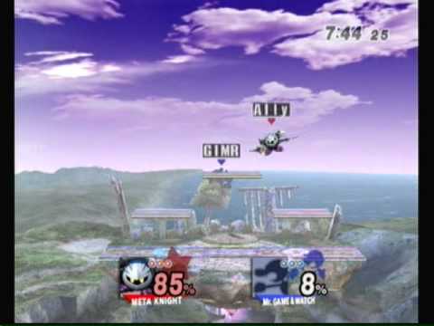 School is in Session 4: Ally (Meta Knight) vs. GIMR (G&W) MM 2 & 3 - SSBB