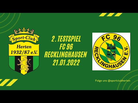 Highlights: SC Herten - FC 96 Recklinghausen | Testspiel 21.01.2022