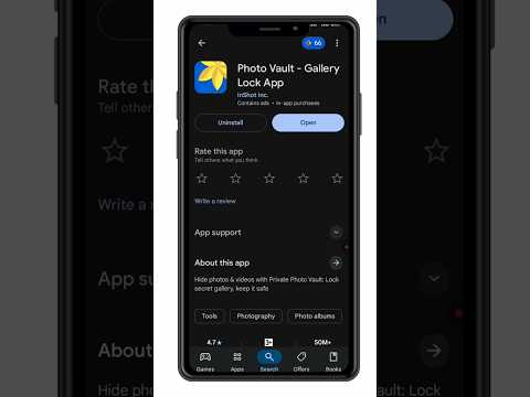 Best Private Gallery App for Android 🚀📱gellary lock 🔐 #viralshorts #private #photoapp #android