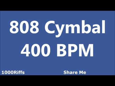 808 Cymbal Metronome : 400 BPM