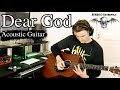 Dear God Avenged Sevenfold Acoustic Guitar Cover