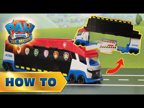 Spin Master PAW PATROL transporto priemonė Paw Patroller V2.0, 6060442 video