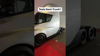 Tesla Semi Truck!! #shorts by Vehicle Virgins