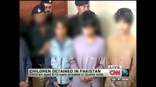 Alleged Child Bombers In Detention