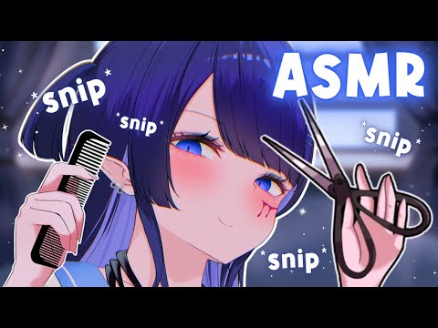 【ASMR】Relaxing Demon Barbershop 😈💤 Haircut, Wash & Sleepy Pampering | Soft-Spoken Roleplay